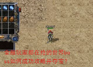 全服玩家都在抢的世界boss如何成功攻略并夺宝? 全服玩家都在抢的世界boss如何成功攻略并夺宝?