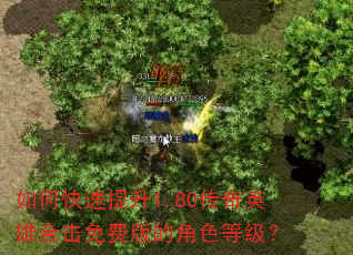 如何快速提升1.80传奇英雄合击免费版的角色等级? 如何快速提升1.80传奇英雄合击免费版的角色等级?