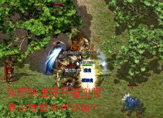 如何快速提升超变版复古传奇角色等级? 如何快速提升超变版复古传奇角色等级?