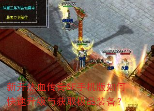 新开热血传奇SF手机版如何快速升级与获取极品装备? 新开热血传奇SF手机版如何快速升级与获取极品装备?