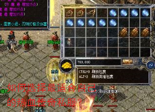如何选择最适合自己的热血传奇私服? 如何选择最适合自己的热血传奇私服?