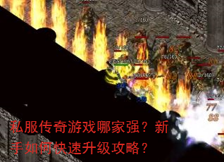 私服传奇游戏哪家强?新手如何快速升级攻略? 私服传奇游戏哪家强?新手如何快速升级攻略?
