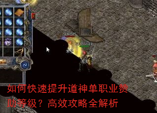 如何快速提升道神单职业赞助等级?高效攻略全解析 如何快速提升道神单职业赞助等级?高效攻略全解析
