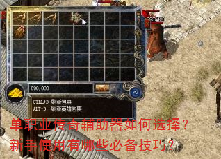 单职业传奇辅助器如何选择?新手使用有哪些必备技巧? 单职业传奇辅助器如何选择?新手使用有哪些必备技巧?