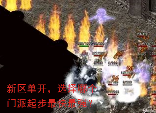 新区单开,选择哪个门派起步最快最强? 新区单开,选择哪个门派起步最快最强?